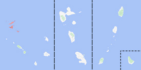 Range map of Pholidoscelis plei